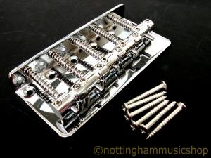 5 STRING PRECISION CHROME BASS GUITAR BRIDGE JAZZ